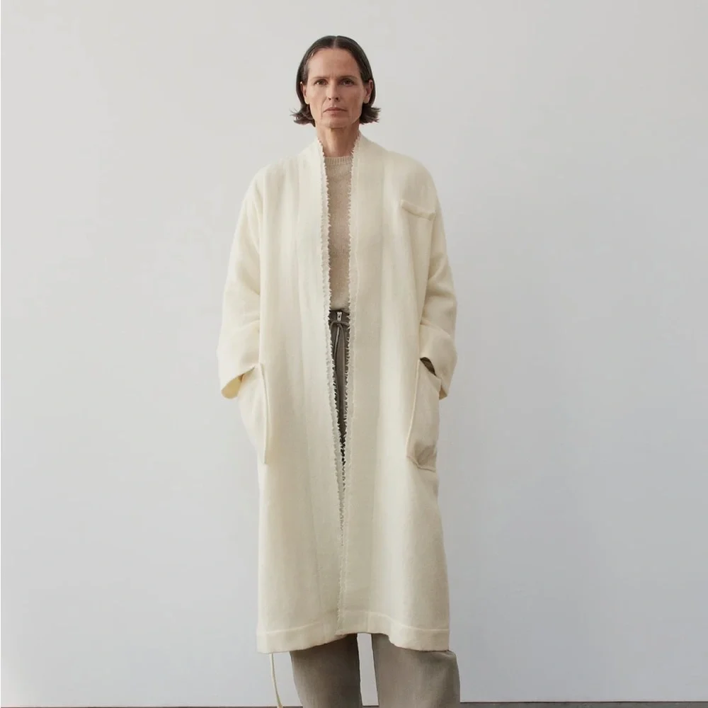 NWT Manteco Wool Coat ZW Collection - Picture 2 of 12